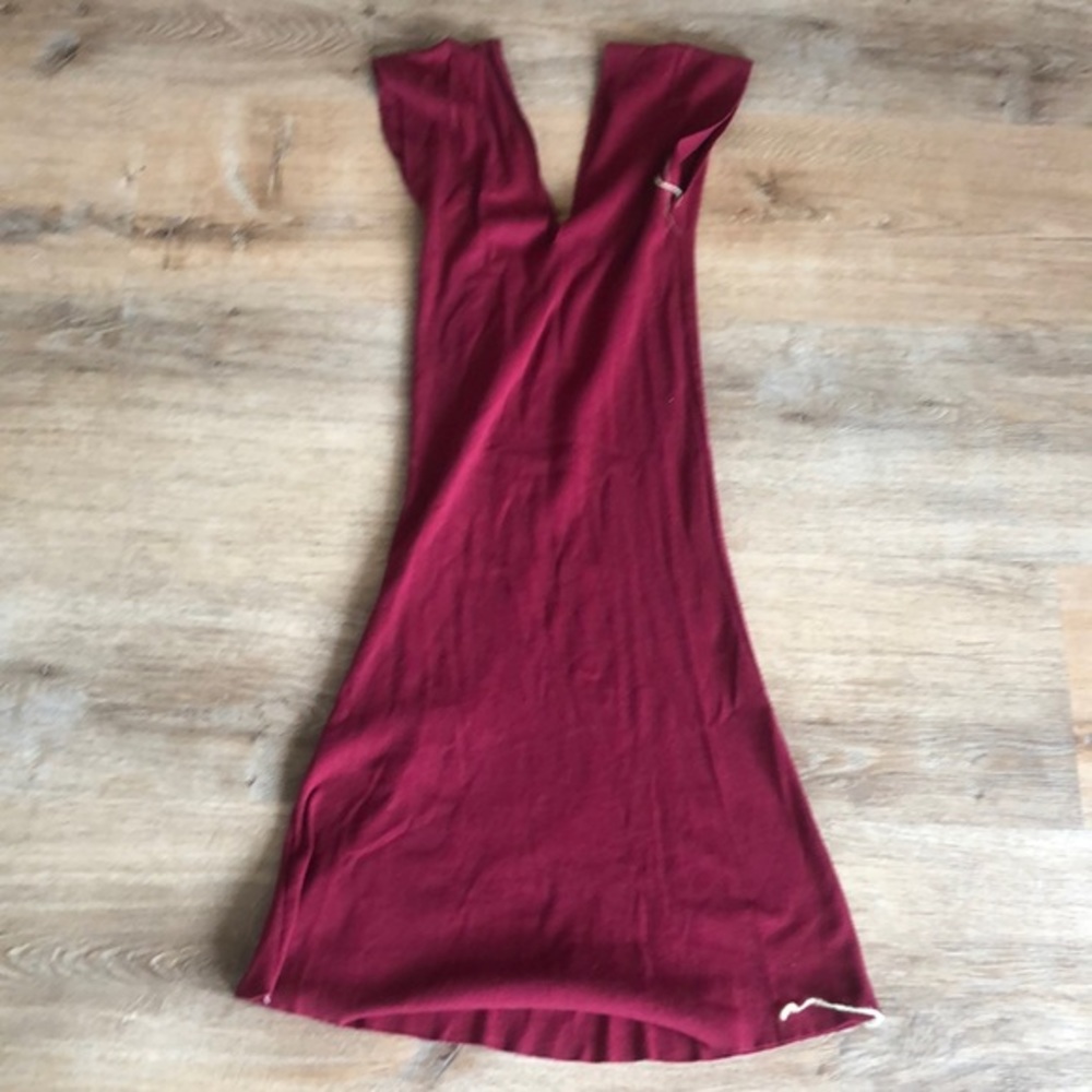 American Apparell raw edge dress